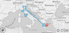  Italy &amp; Greece - 12 destinations 