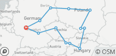  Europe centrale - 13 destinations 