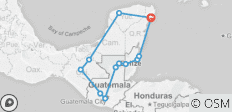  Mayan Adventure: Mexico, Belize &amp; Guatemala - 12 destinations 