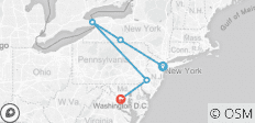  New York City, Niagara Falls &amp; Washington DC - 5 destinations 