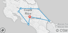  Costa Rica Adventure - 9 destinations 