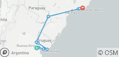  De Buenos Aires à Rio de Janeiro – Ipanema et Iguazú - 14 destinations 