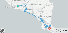 Volcano Trail: Waves &amp; Local Ways - 18 destinations 
