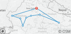  Rajasthan and Varanasi: Trains &amp; the Taj - 9 destinations 