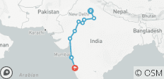  Uncover India: High Deserts &amp; Markets - 10 destinations 