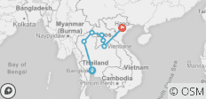  Erlebnisreise durch Thailand und Laos - 7 Destinationen 