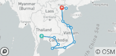  Cambodia to Vietnam: Night Markets &amp; Noodle-Making - 13 destinations 