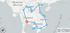  Ontdek Indochina: kustplaatsen and streetfood - 20 bestemmingen 