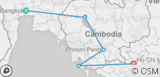  Cambodia: Ancient Ruins &amp; Boat Rides - 7 destinations 