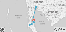  Südthailand – Nachtleben &amp; Nationalparks - 5 Destinationen 
