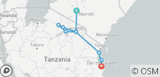  11 Days Tanzania, Game Parks &amp; Zanzibar - 10 destinations 