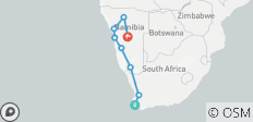  Namibian Explorer Safari Rundreise |14 Tage Kapstadt - Windhoek - 8 Destinationen 