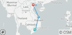  Vietnam von Süden nach Norden (10 Tage) - 10 Destinationen 