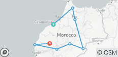  Die Highlights von Marokko - 8 Destinationen 