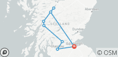  Eilean Donan Castle, Loch Ness &amp; das Glenfinnan Viadukt ab Edinburgh - 8 Destinationen 