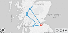  Eilean Donan, Loch Ness &amp; The North West Highlands - Departing Edinburgh - 8 destinations 