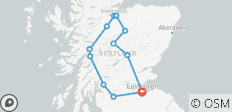  Loch Ness, Inverness &amp; die Highlands - ab Edinburgh - 12 Destinationen 