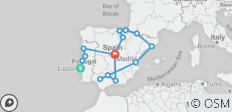  Spanien &amp; Portugal – Die ultimative Reise - 17 Destinationen 