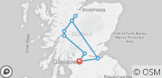  Eilean Donan, Loch Ness &amp; de noordwestelijke Hooglanden - vanuit Glasgow - 8 bestemmingen 