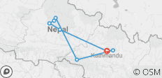  Annapurna Comfort Trek Combined Rafting, Jungle Safari and Nagarkot Tour - 7 destinations 