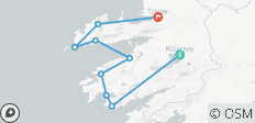  8-daagse begeleide wandeling door het Koninkrijk van Kerry - Dingle &amp; Killarney - 9 bestemmingen 