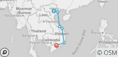  Entdecke Vietnam - 6 Destinationen 