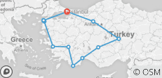  Türkei Rundreise - 10 Destinationen 