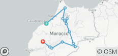  Erlebnisreise: Marokko 2022-23 - 13 Destinationen 