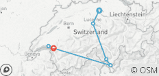  Ontdek Zwitserland per trein - 7 bestemmingen 