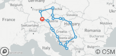  Kroatien &amp; Osteuropa Höhepunkte - 14 Tage - 18 Destinationen 