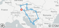  Kroatien &amp; Osteuropa Höhepunkte - 14 Tage - 19 Destinationen 