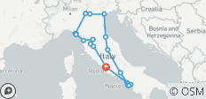  Italien Genussreise - 24 Destinationen 