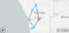  Höhepunkte Namibiens - 7 Tage - 11 Destinationen 