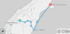  Lake Dunstan en Otago Central Rail Trail - 7 bestemmingen 