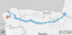  The Full Spanish Camino - 30 destinations 