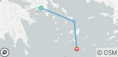  Athens+2 Island Explorer - 3 destinations 