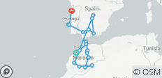  Het beste van Marokko, Spanje en Portugal - 21 bestemmingen 