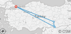  Istanbul nach Nemrut und Gobekli Tepe - Privatreise - 3 Tage - 5 Destinationen 