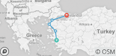  Selcuk - Pergamum, Gallipoli &amp; Troy - Istanbul 3 Day Tour - 5 destinations 