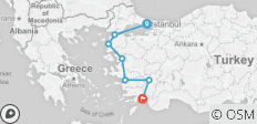  Highlights der Türkei - 7 Destinationen 