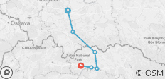  Cycling Krakow to Slovakia - 6 destinations 