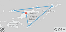  Segeln rund um die Britischen Jungferninseln – von Tortola nach Tortola - 5 Destinationen 