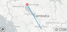  Cambodge classique - 2 destinations 