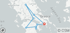  Einblick in Griechenland - 7 Tage - 10 Destinationen 