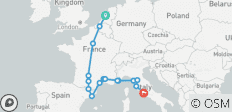 Amsterdam to Rome