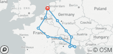 European Vistas - 14 destinations 