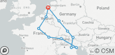  Europese vergezichten - 11 bestemmingen 