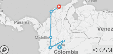  Erlebnisreise durch Kolumbien - 11 Destinationen 
