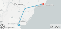  Argentina &amp; Brazil Adventure (4 destinations) - 4 destinations 