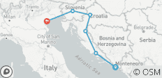  De Dubrovnik à Venise - 6 destinations 